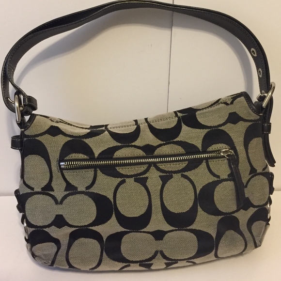 Coach Classic Black Logo Purse - Picture 2 of 5